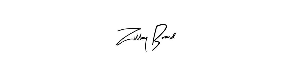 Similarly Arty Signature is the best handwritten signature design. Signature creator online .You can use it as an online autograph creator for name Zillay Brand. Zillay Brand signature style 8 images and pictures png
