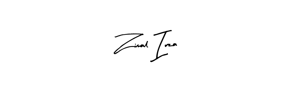 The best way (Arty Signature) to make a short signature is to pick only two or three words in your name. The name Zimal Irza include a total of six letters. For converting this name. Zimal Irza signature style 8 images and pictures png