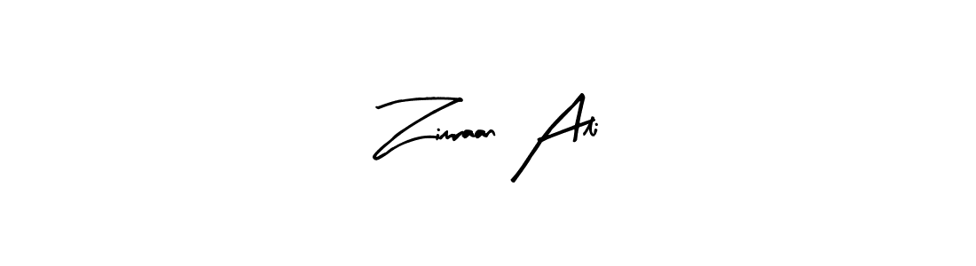 The best way (Arty Signature) to make a short signature is to pick only two or three words in your name. The name Zimraan Ali include a total of six letters. For converting this name. Zimraan Ali signature style 8 images and pictures png