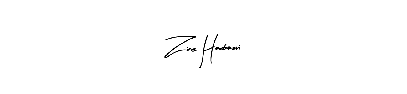 How to make Zine Harbaoui name signature. Use Arty Signature style for creating short signs online. This is the latest handwritten sign. Zine Harbaoui signature style 8 images and pictures png