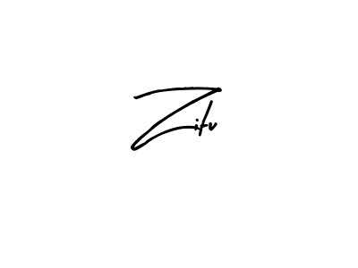 Design your own signature with our free online signature maker. With this signature software, you can create a handwritten (Arty Signature) signature for name Zitu. Zitu signature style 8 images and pictures png