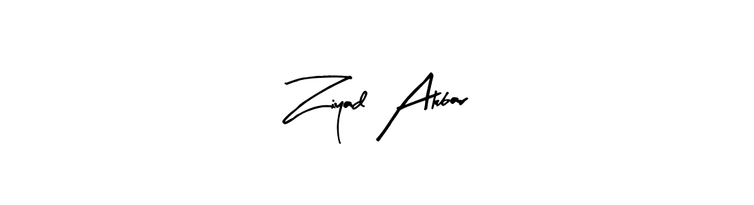 You should practise on your own different ways (Arty Signature) to write your name (Ziyad Akbar) in signature. don't let someone else do it for you. Ziyad Akbar signature style 8 images and pictures png