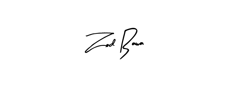Make a beautiful signature design for name Zod Bawa. Use this online signature maker to create a handwritten signature for free. Zod Bawa signature style 8 images and pictures png