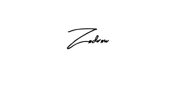 Zodrow stylish signature style. Best Handwritten Sign (Arty Signature) for my name. Handwritten Signature Collection Ideas for my name Zodrow. Zodrow signature style 8 images and pictures png