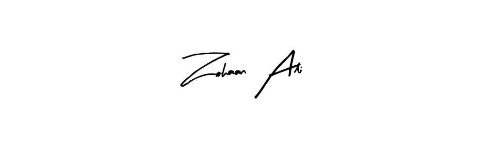 Zohaan Ali stylish signature style. Best Handwritten Sign (Arty Signature) for my name. Handwritten Signature Collection Ideas for my name Zohaan Ali. Zohaan Ali signature style 8 images and pictures png