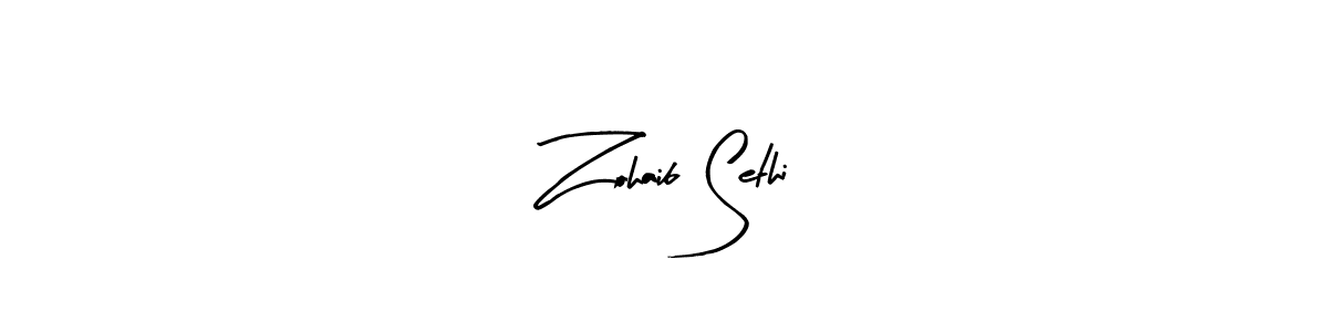 Here are the top 10 professional signature styles for the name Zohaib Sethi. These are the best autograph styles you can use for your name. Zohaib Sethi signature style 8 images and pictures png