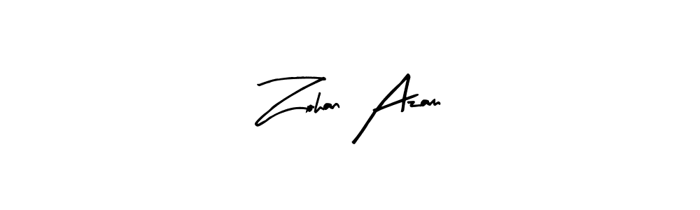 It looks lik you need a new signature style for name Zohan Azam. Design unique handwritten (Arty Signature) signature with our free signature maker in just a few clicks. Zohan Azam signature style 8 images and pictures png