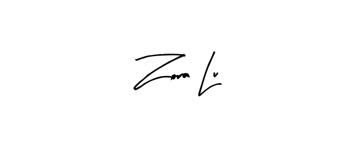 Once you've used our free online signature maker to create your best signature Arty Signature style, it's time to enjoy all of the benefits that Zora Lu name signing documents. Zora Lu signature style 8 images and pictures png