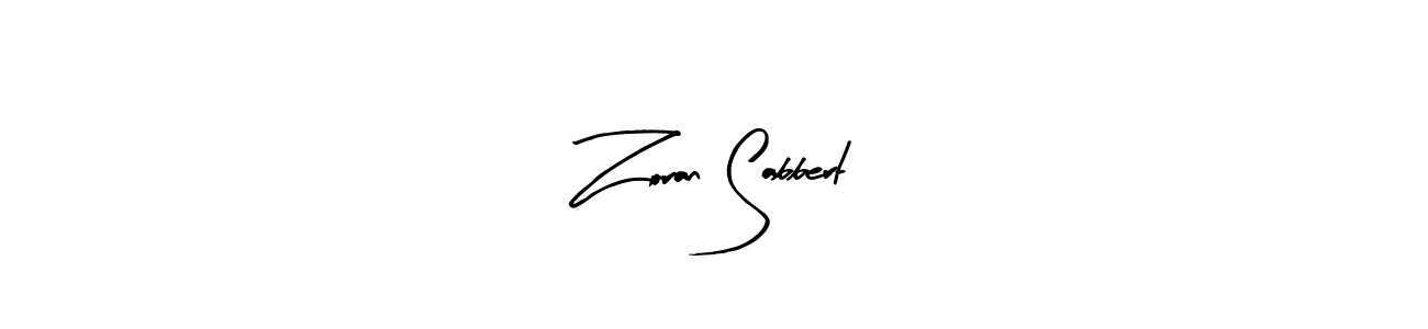 Make a beautiful signature design for name Zoran Sabbert. Use this online signature maker to create a handwritten signature for free. Zoran Sabbert signature style 8 images and pictures png