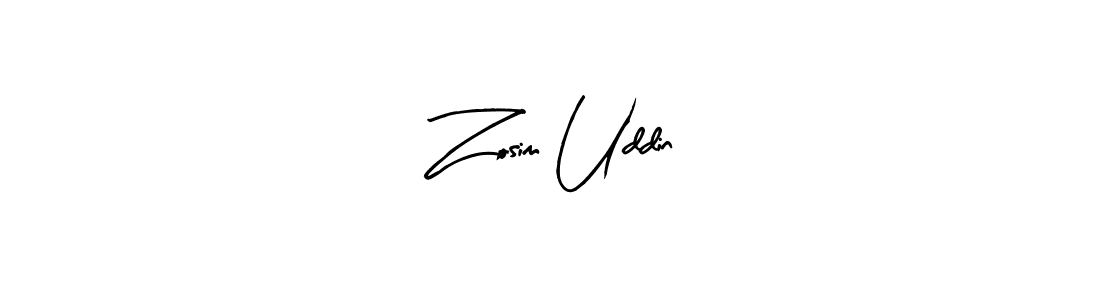 Use a signature maker to create a handwritten signature online. With this signature software, you can design (Arty Signature) your own signature for name Zosim Uddin. Zosim Uddin signature style 8 images and pictures png
