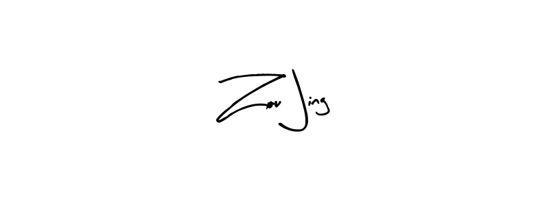 How to make Zou Jing signature? Arty Signature is a professional autograph style. Create handwritten signature for Zou Jing name. Zou Jing signature style 8 images and pictures png