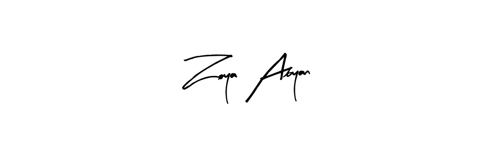 Here are the top 10 professional signature styles for the name Zoya Abyan. These are the best autograph styles you can use for your name. Zoya Abyan signature style 8 images and pictures png