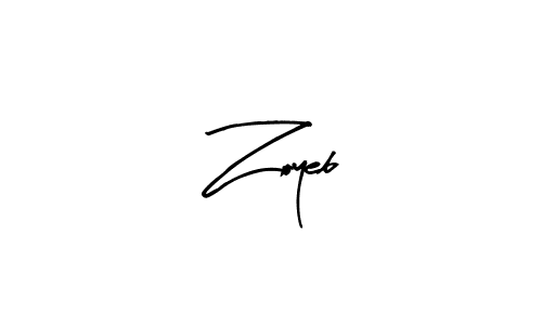 Zoyeb stylish signature style. Best Handwritten Sign (Arty Signature) for my name. Handwritten Signature Collection Ideas for my name Zoyeb. Zoyeb signature style 8 images and pictures png