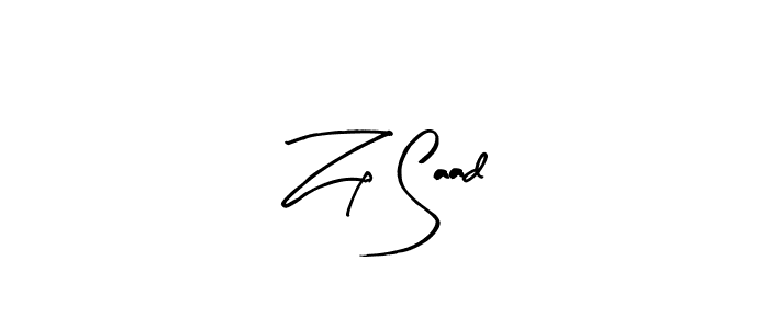 This is the best signature style for the Zp Saad name. Also you like these signature font (Arty Signature). Mix name signature. Zp Saad signature style 8 images and pictures png