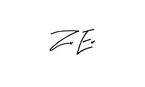 Once you've used our free online signature maker to create your best signature Arty Signature style, it's time to enjoy all of the benefits that Zu Er name signing documents. Zu Er signature style 8 images and pictures png