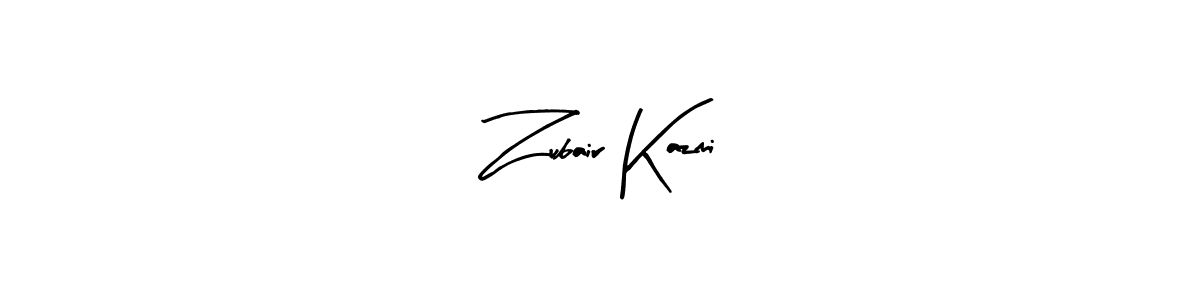 You should practise on your own different ways (Arty Signature) to write your name (Zubair Kazmi) in signature. don't let someone else do it for you. Zubair Kazmi signature style 8 images and pictures png