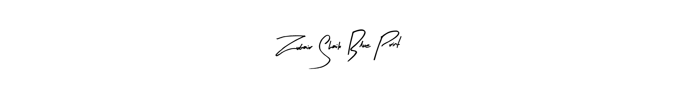 Use a signature maker to create a handwritten signature online. With this signature software, you can design (Arty Signature) your own signature for name Zubair Shaik Blue Print. Zubair Shaik Blue Print signature style 8 images and pictures png