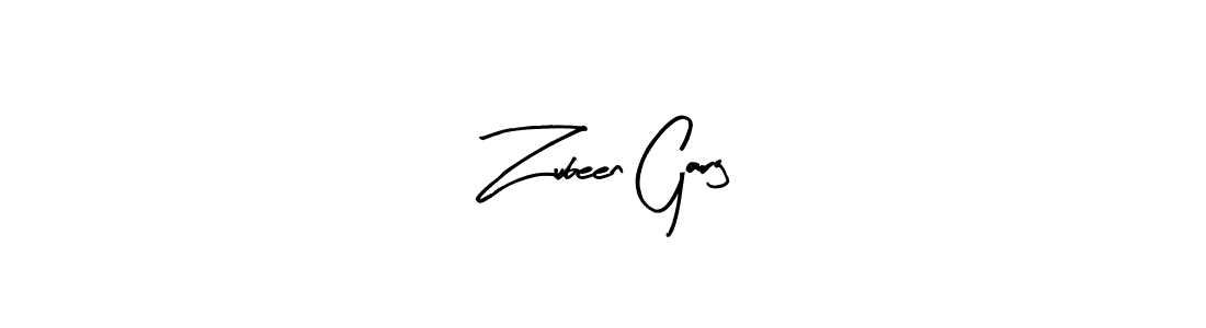 Once you've used our free online signature maker to create your best signature Arty Signature style, it's time to enjoy all of the benefits that Zubeen Garg name signing documents. Zubeen Garg signature style 8 images and pictures png