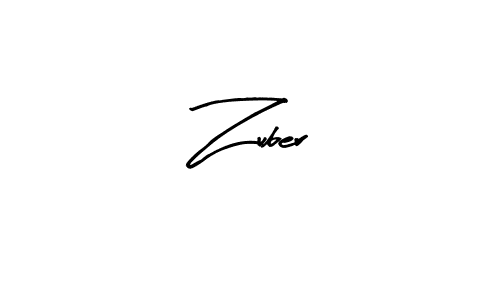 How to make Zuber name signature. Use Arty Signature style for creating short signs online. This is the latest handwritten sign. Zuber signature style 8 images and pictures png