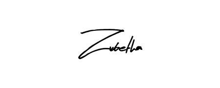 The Arty Signature font transforms the name Zubetha into an executive sign with sharp precision and distinguished character. Zubetha signature style 8 images and pictures png