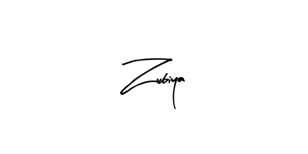 Make a beautiful signature design for name Zubiya. With this signature (Arty Signature) style, you can create a handwritten signature for free. Zubiya signature style 8 images and pictures png