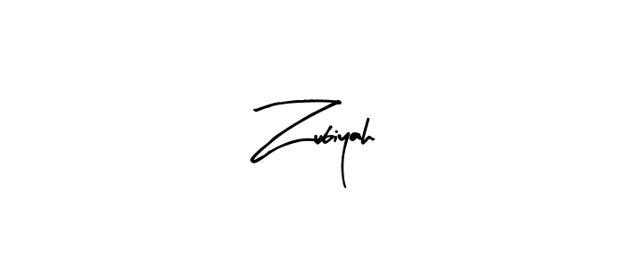 Also we have Zubiyah name is the best signature style. Create professional handwritten signature collection using Arty Signature autograph style. Zubiyah signature style 8 images and pictures png