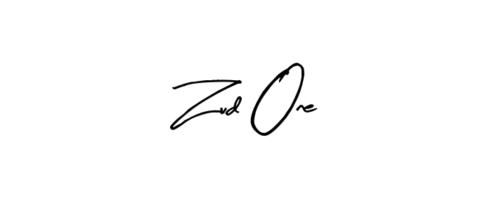 Design your own signature with our free online signature maker. With this signature software, you can create a handwritten (Arty Signature) signature for name Zud One. Zud One signature style 8 images and pictures png