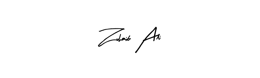 The best way (Arty Signature) to make a short signature is to pick only two or three words in your name. The name Zuhaib Ali include a total of six letters. For converting this name. Zuhaib Ali signature style 8 images and pictures png