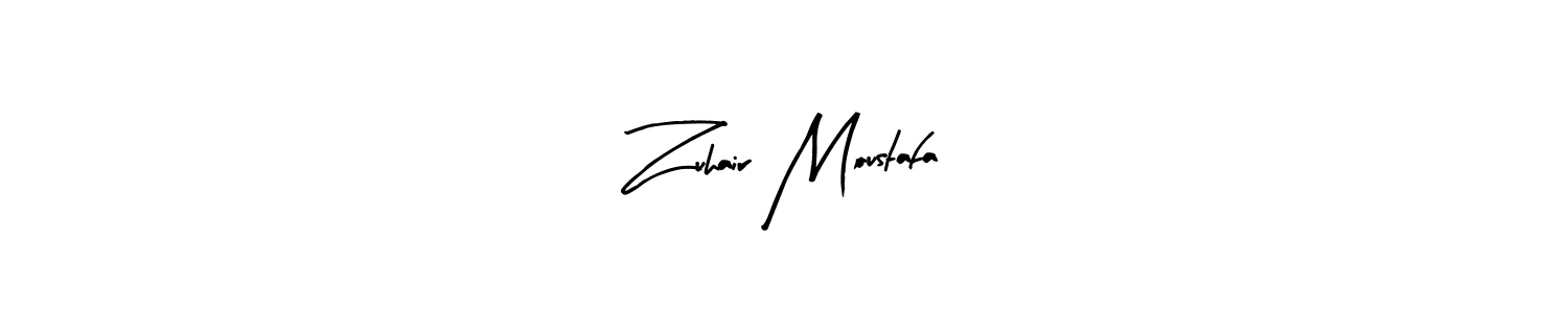 Similarly Arty Signature is the best handwritten signature design. Signature creator online .You can use it as an online autograph creator for name Zuhair Moustafa. Zuhair Moustafa signature style 8 images and pictures png