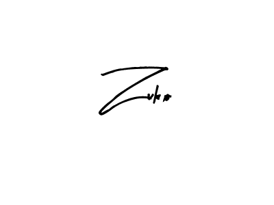 Make a beautiful signature design for name Zuko. With this signature (Arty Signature) style, you can create a handwritten signature for free. Zuko signature style 8 images and pictures png