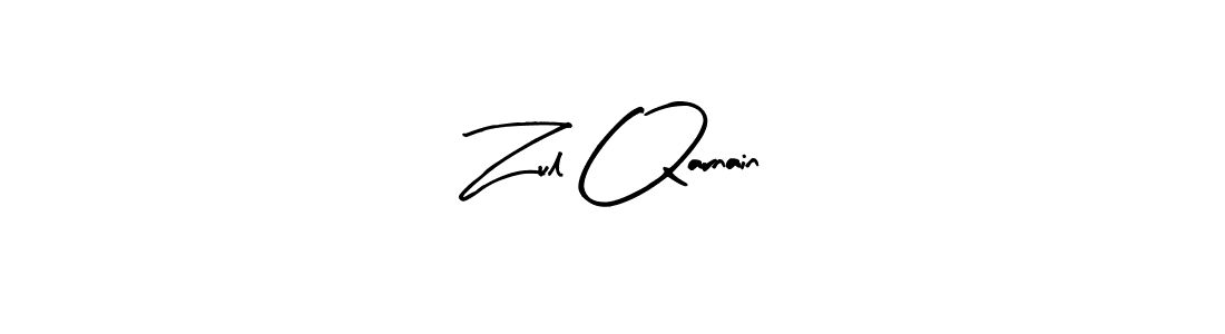 Zul Qarnain stylish signature style. Best Handwritten Sign (Arty Signature) for my name. Handwritten Signature Collection Ideas for my name Zul Qarnain. Zul Qarnain signature style 8 images and pictures png