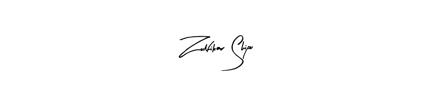 You can use this online signature creator to create a handwritten signature for the name Zulfikar Shipu. This is the best online autograph maker. Zulfikar Shipu signature style 8 images and pictures png