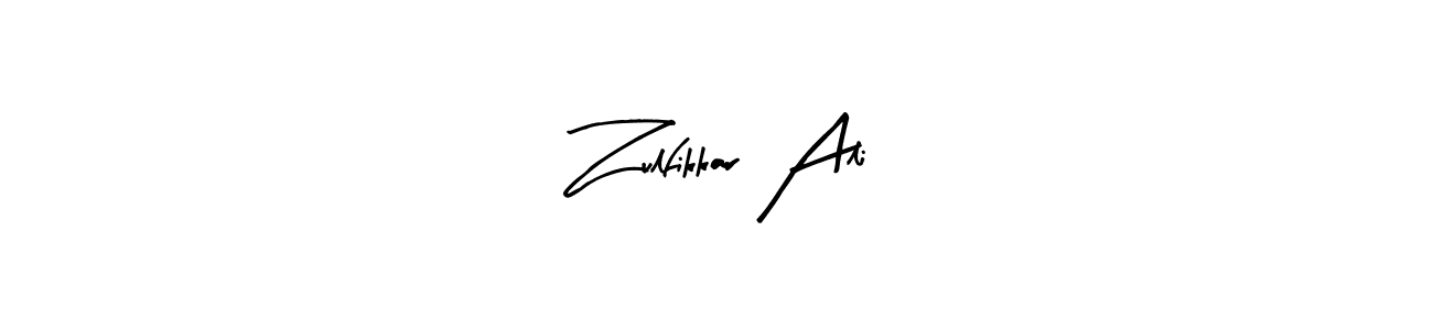 How to make Zulfikkar Ali signature? Arty Signature is a professional autograph style. Create handwritten signature for Zulfikkar Ali name. Zulfikkar Ali signature style 8 images and pictures png