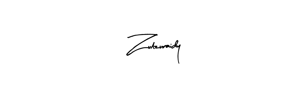 You can use this online signature creator to create a handwritten signature for the name Zulzuraidy. This is the best online autograph maker. Zulzuraidy signature style 8 images and pictures png