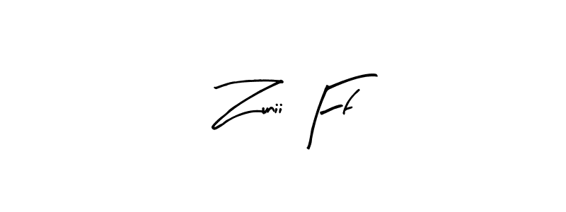 The best way (Arty Signature) to make a short signature is to pick only two or three words in your name. The name Zunii Ff include a total of six letters. For converting this name. Zunii Ff signature style 8 images and pictures png