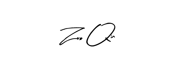 Make a beautiful signature design for name Zuo Qin. Use this online signature maker to create a handwritten signature for free. Zuo Qin signature style 8 images and pictures png