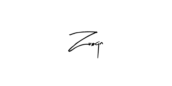 Make a beautiful signature design for name Zuocjn. With this signature (Arty Signature) style, you can create a handwritten signature for free. Zuocjn signature style 8 images and pictures png