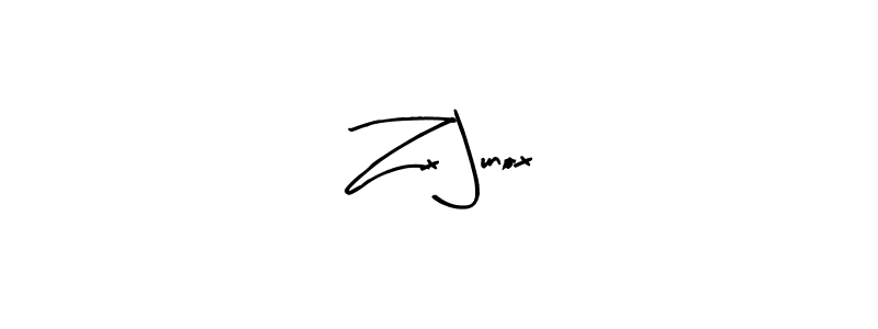 Zx Junox stylish signature style. Best Handwritten Sign (Arty Signature) for my name. Handwritten Signature Collection Ideas for my name Zx Junox. Zx Junox signature style 8 images and pictures png