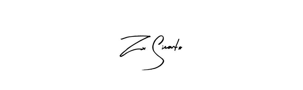 The best way (Arty Signature) to make a short signature is to pick only two or three words in your name. The name Zx Simanto include a total of six letters. For converting this name. Zx Simanto signature style 8 images and pictures png