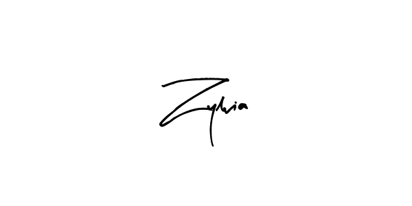 Make a beautiful signature design for name Zylvia. With this signature (Arty Signature) style, you can create a handwritten signature for free. Zylvia signature style 8 images and pictures png