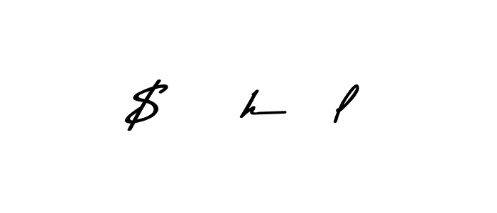 The best way (Asem Kandis PERSONAL USE) to make a short signature is to pick only two or three words in your name. The name $ØhÉl include a total of six letters. For converting this name. $ØhÉl signature style 9 images and pictures png