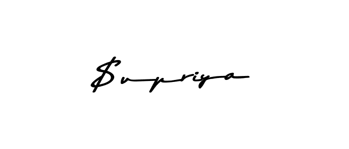 Use a signature maker to create a handwritten signature online. With this signature software, you can design (Asem Kandis PERSONAL USE) your own signature for name $upriya. $upriya signature style 9 images and pictures png