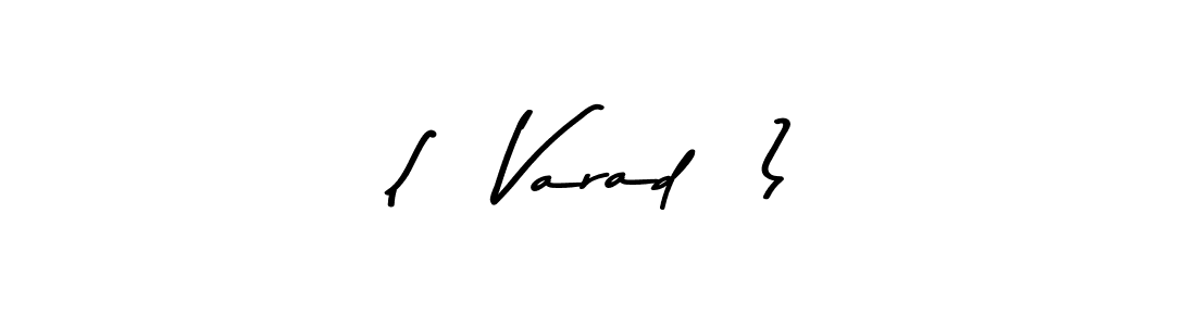 Similarly Asem Kandis PERSONAL USE is the best handwritten signature design. Signature creator online .You can use it as an online autograph creator for name (  Varad  ). (  Varad  ) signature style 9 images and pictures png