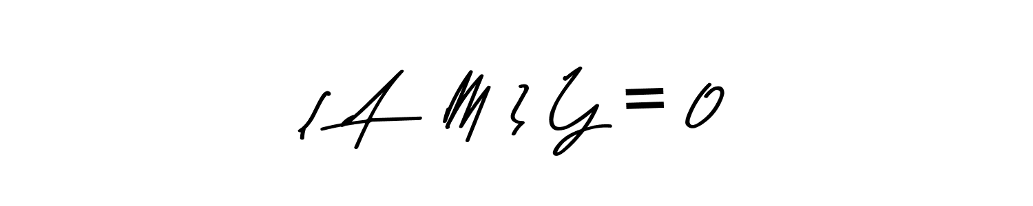 Similarly Asem Kandis PERSONAL USE is the best handwritten signature design. Signature creator online .You can use it as an online autograph creator for name ( A   M ) Y = 0. ( A   M ) Y = 0 signature style 9 images and pictures png