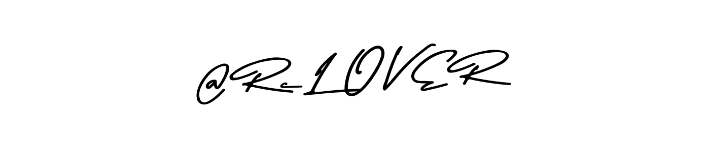 This is the best signature style for the @ Rc L O V E R name. Also you like these signature font (Asem Kandis PERSONAL USE). Mix name signature. @ Rc L O V E R signature style 9 images and pictures png