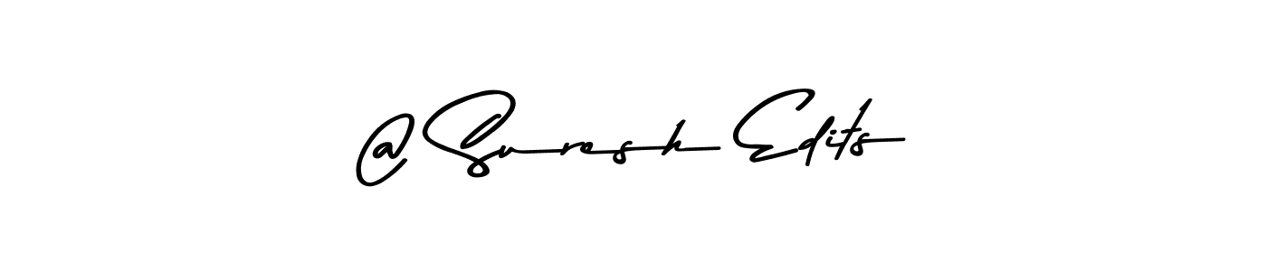 Similarly Asem Kandis PERSONAL USE is the best handwritten signature design. Signature creator online .You can use it as an online autograph creator for name @ Suresh Edits. @ Suresh Edits signature style 9 images and pictures png