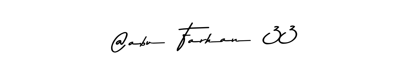 Make a beautiful signature design for name @abu  Farhan  33. Use this online signature maker to create a handwritten signature for free. @abu  Farhan  33 signature style 9 images and pictures png