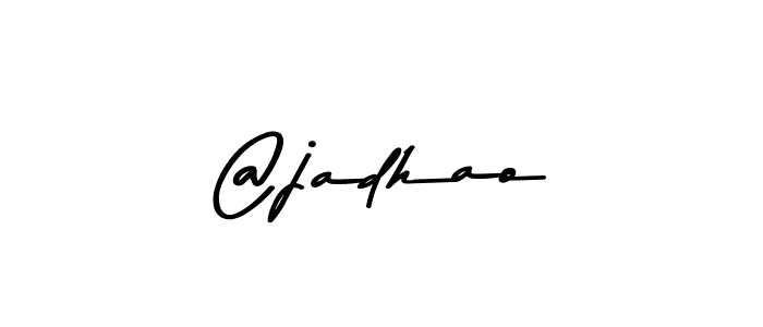 You should practise on your own different ways (Asem Kandis PERSONAL USE) to write your name (@jadhao) in signature. don't let someone else do it for you. @jadhao signature style 9 images and pictures png