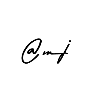 Make a beautiful signature design for name @mj. With this signature (Asem Kandis PERSONAL USE) style, you can create a handwritten signature for free. @mj signature style 9 images and pictures png