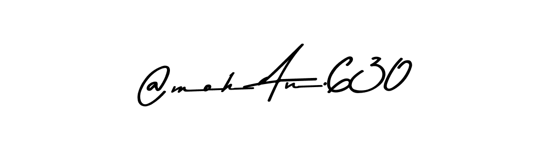 Use a signature maker to create a handwritten signature online. With this signature software, you can design (Asem Kandis PERSONAL USE) your own signature for name @moh An.630. @moh An.630 signature style 9 images and pictures png